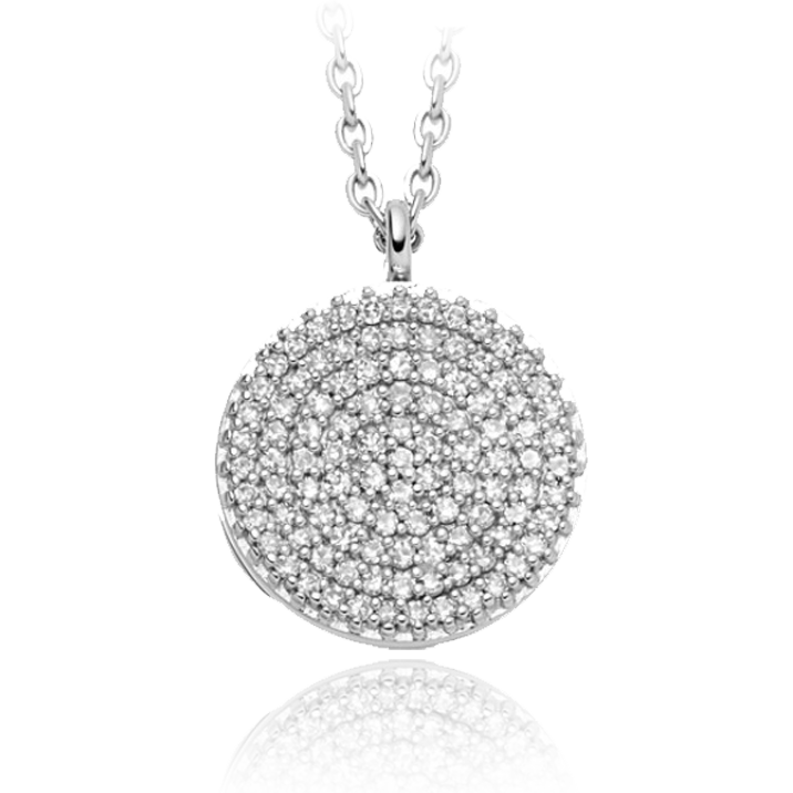 Round Diamond Locket